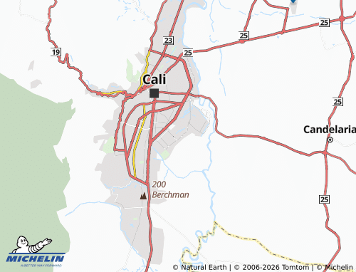 Carte MICHELIN Laureano Gómez - ViaMichelin