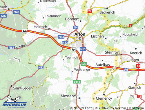 Carte MICHELIN Sesselich - ViaMichelin