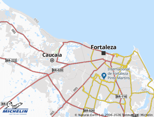 Mappa MICHELIN Quintino Cunha - ViaMichelin