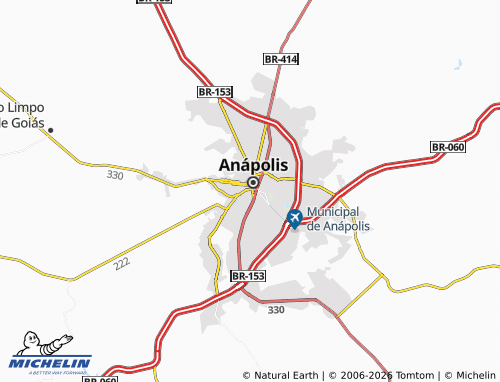 Mapa MICHELIN Vila Tocantins - ViaMichelin
