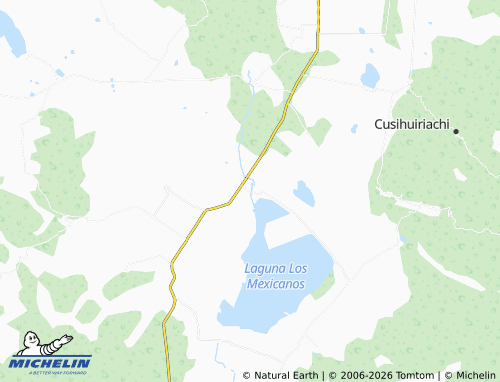 Mappa MICHELIN Cusi, Ojo de Agua - ViaMichelin