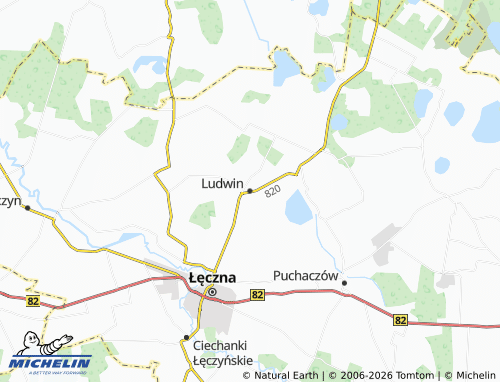 Carte MICHELIN Ludwin - ViaMichelin