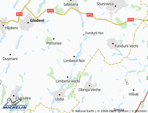 MICHELIN-Landkarte Limbenii Noi - ViaMichelin