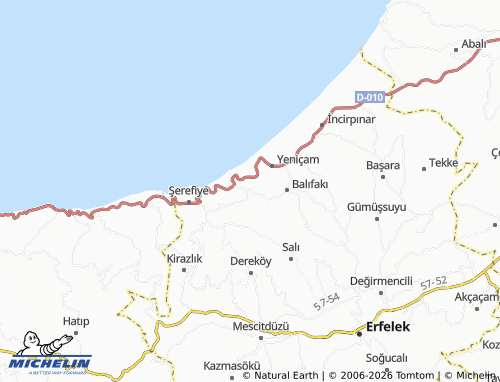 Mappa MICHELIN Karacaköy - ViaMichelin