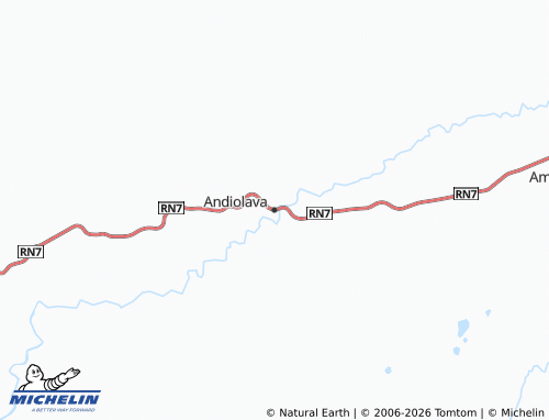 MICHELIN Andiolava map - ViaMichelin
