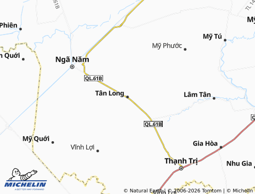 MICHELIN Tân Long map - ViaMichelin