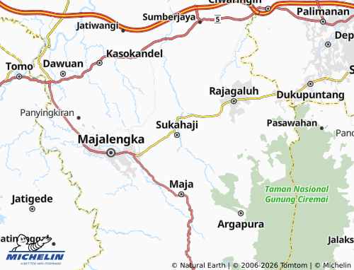 Carte MICHELIN Sukahaji - ViaMichelin
