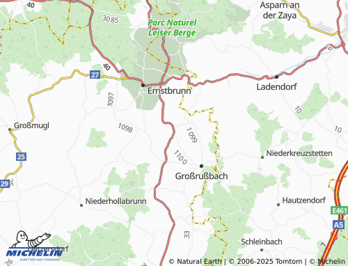 MICHELIN-Landkarte Kleinebersdorf - ViaMichelin