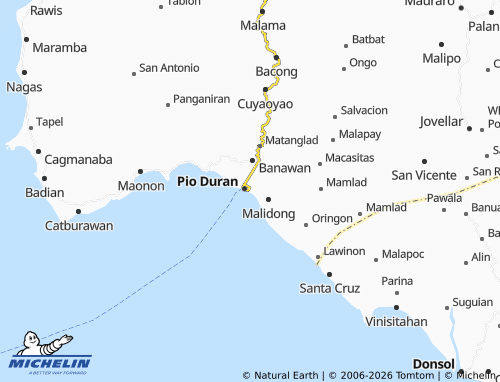 MICHELIN Barangay 2 map - ViaMichelin