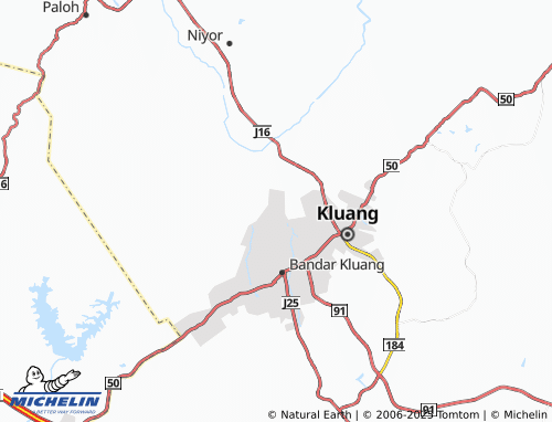 MICHELIN-Landkarte Kampung Palembang Baru - ViaMichelin