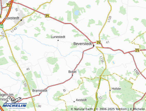 MICHELIN Elfershude map - ViaMichelin
