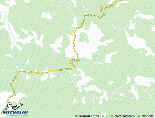 MICHELIN Santa Cruz de Guaybel map - ViaMichelin