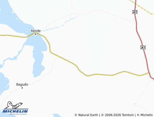 Kaart MICHELIN Tunga-Geza - ViaMichelin