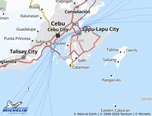 MICHELIN Gabi map - ViaMichelin