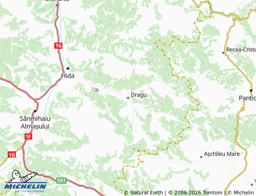 Mappa MICHELIN Dragu - ViaMichelin