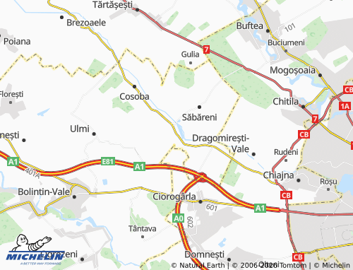 Mappa MICHELIN Joița - ViaMichelin