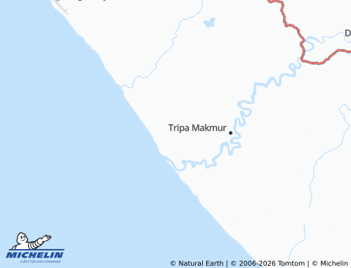 Mapa MICHELIN Kuala Teripa - ViaMichelin