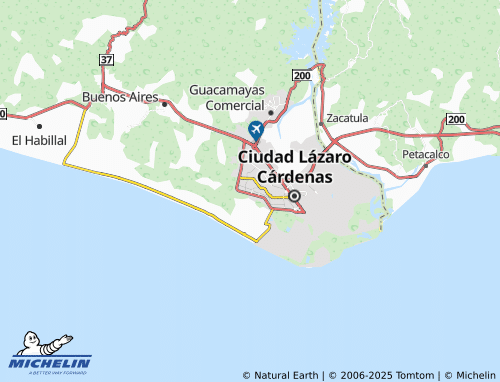 MICHELIN Vista Industrial map - ViaMichelin
