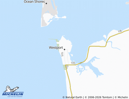 Carte MICHELIN Westport - ViaMichelin