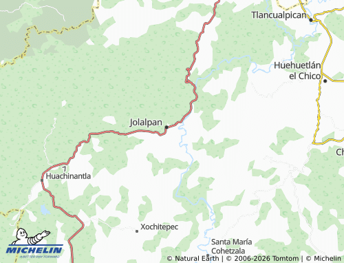 MICHELIN Lomas de Benito Juárez map - ViaMichelin