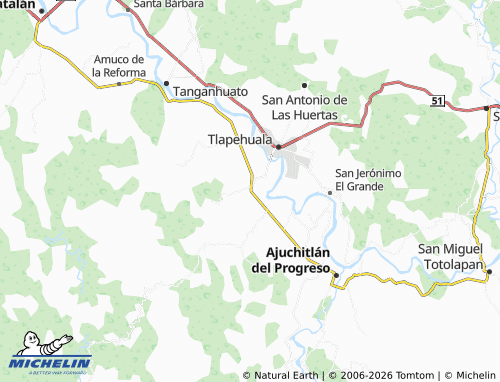 MICHELIN San José map - ViaMichelin
