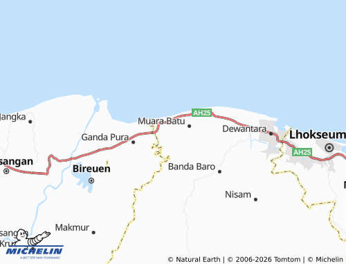 Mappa MICHELIN Meunasah Pinto - ViaMichelin