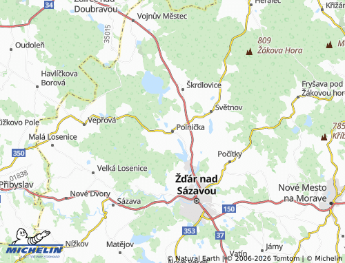 Mappa MICHELIN Polnička - ViaMichelin