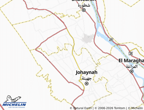 Mappa MICHELIN al-Tulayhat - ViaMichelin