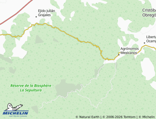 Mappa MICHELIN La Sombra de la Selva - ViaMichelin