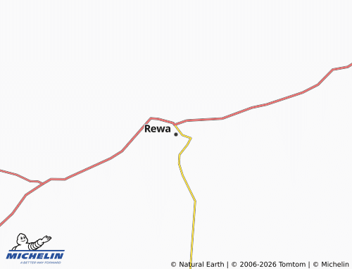 Carte MICHELIN Rewa - ViaMichelin
