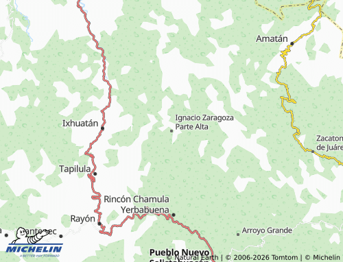 Mappa MICHELIN Ignacio Zaragoza Parte Alta - ViaMichelin