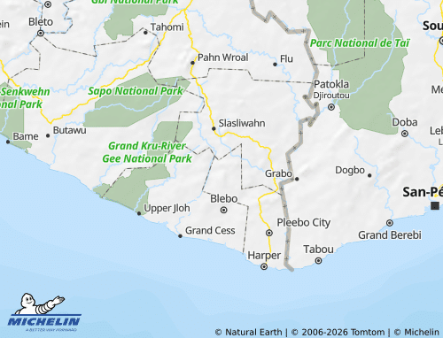 Mappa MICHELIN Whojah - ViaMichelin