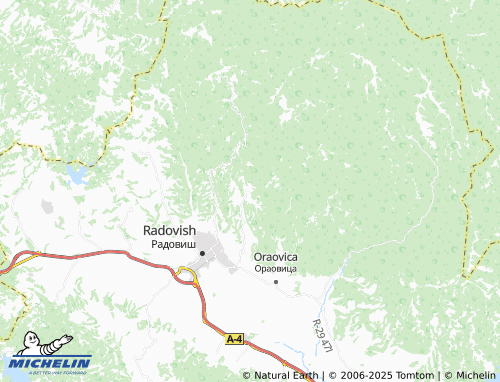 MICHELIN Kalauzlija map - ViaMichelin
