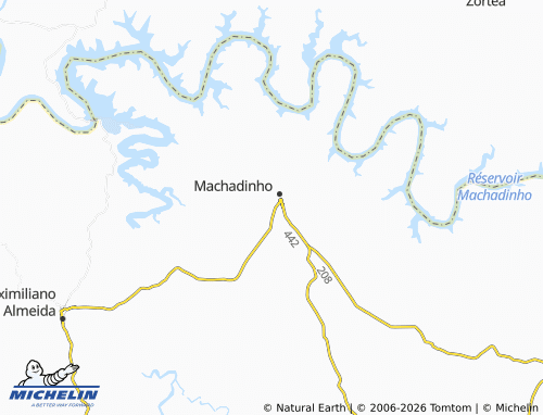 Mapa MICHELIN Harmonia - ViaMichelin