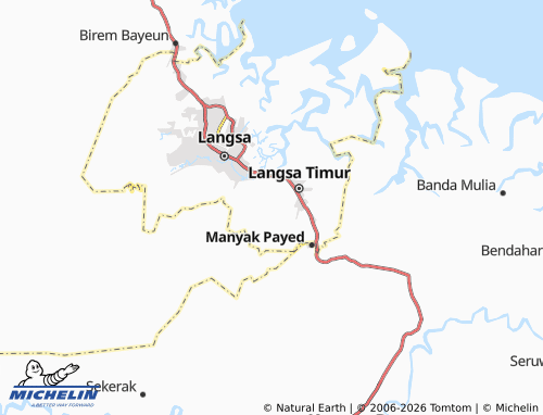 MICHELIN-Landkarte Buket Pulo - ViaMichelin