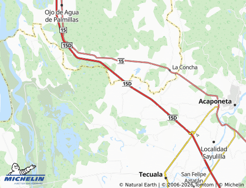 Mappa MICHELIN El Aguaje - ViaMichelin