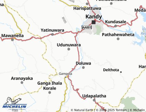 Mappa MICHELIN Pethiyagoda West - ViaMichelin