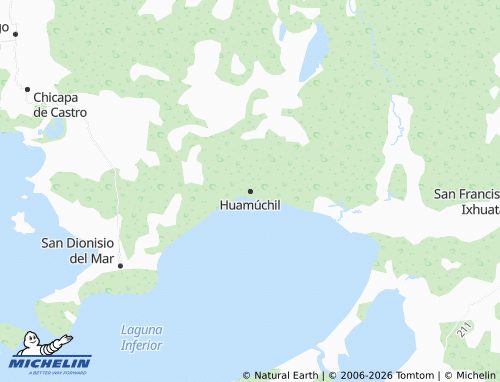 MICHELIN Huamúchil map - ViaMichelin