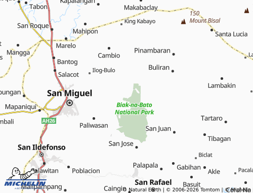 MICHELIN Balite map - ViaMichelin