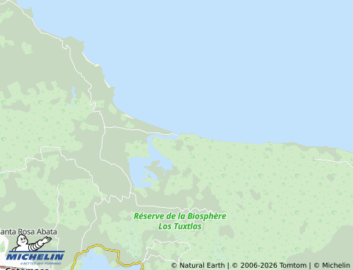 Mapa MICHELIN Barra de Sontecomapan - ViaMichelin