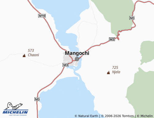 MICHELIN-Landkarte Mangochi - ViaMichelin