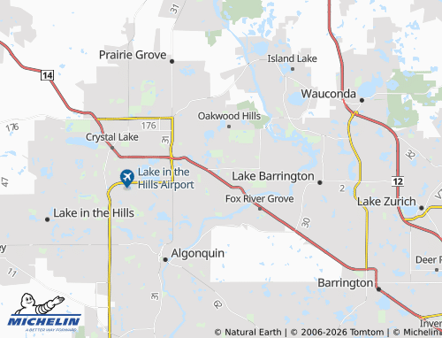 Mappa MICHELIN Cary - ViaMichelin