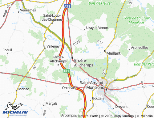Mappa MICHELIN La Celle - ViaMichelin