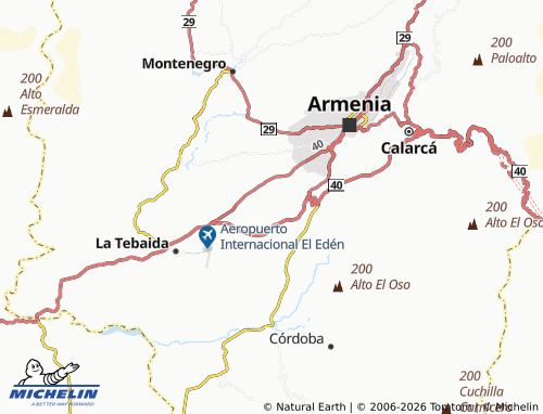 MICHELIN Marmato map - ViaMichelin