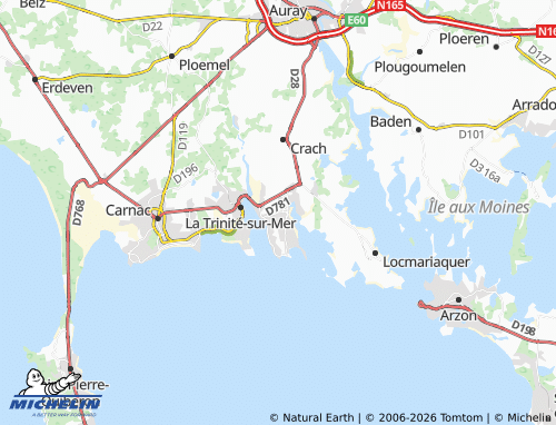 Mappa MICHELIN Saint-Philibert - ViaMichelin