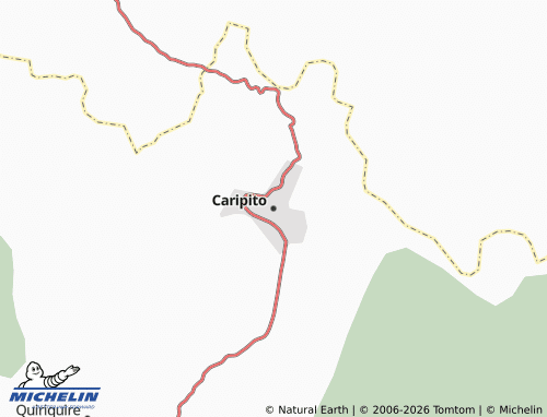 Kaart MICHELIN Caripito - ViaMichelin