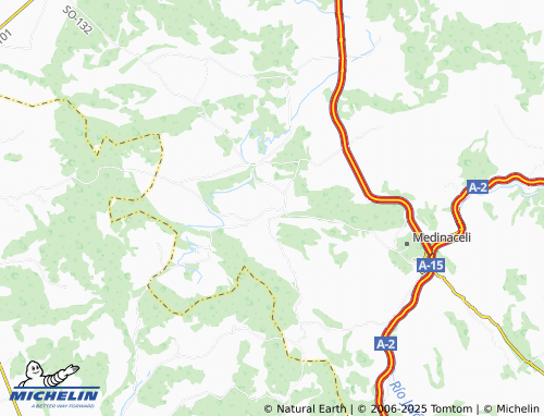 MICHELIN Miño de Medinaceli map - ViaMichelin