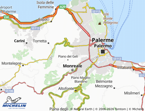 MICHELIN Gaudes map - ViaMichelin