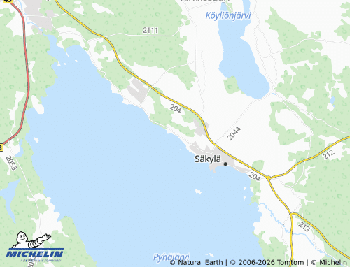 Mappa MICHELIN Uusikylä - ViaMichelin