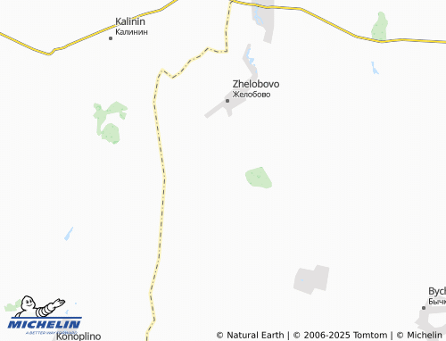 MICHELIN Krasnaya Vershina map - ViaMichelin
